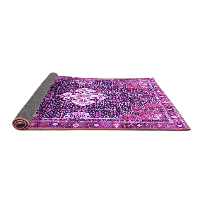 Sideview of Persian Purple Traditional Rug, tr305pur