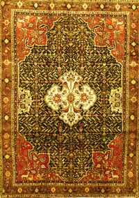 Persian Yellow Traditional Rug, tr305yw