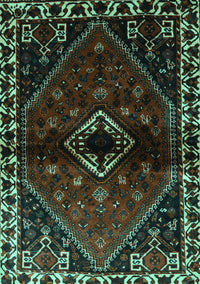 Persian Turquoise Traditional Rug, tr3060turq