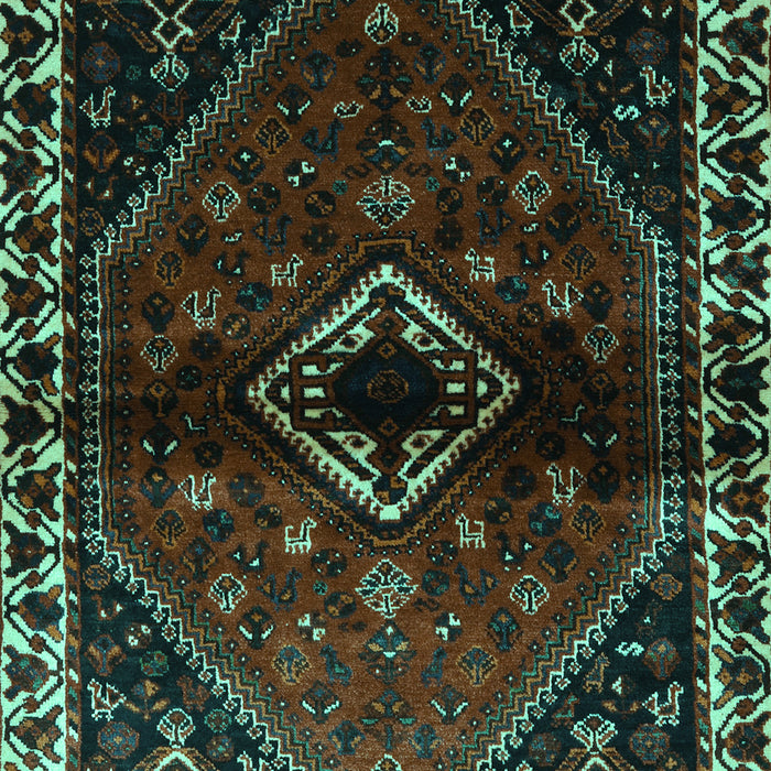 Persian Turquoise Traditional Rug, tr3060turq