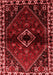 Persian Red Traditional Area Rugs