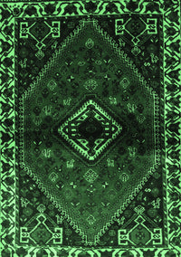 Persian Emerald Green Traditional Rug, tr3060emgrn