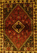 Persian Yellow Traditional Rug, tr3060yw