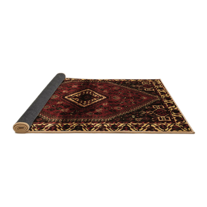 Sideview of Persian Brown Traditional Rug, tr3060brn
