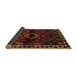 Sideview of Persian Brown Traditional Rug, tr3060brn