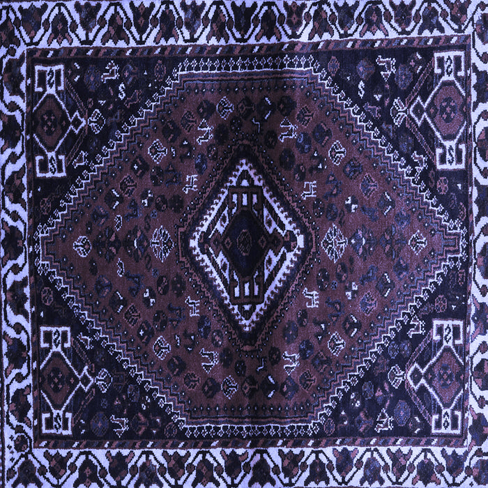 Square Persian Blue Traditional Rug, tr3060blu