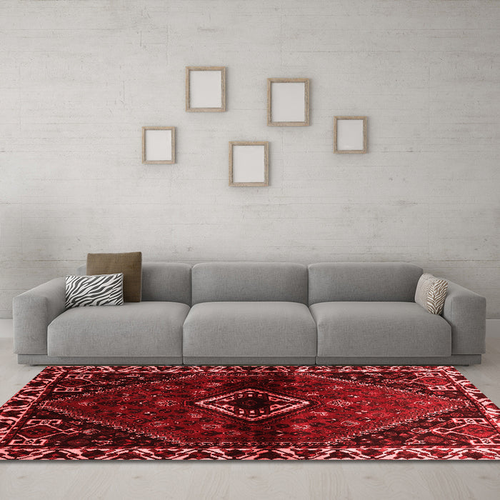 Traditional Red Washable Rugs