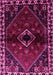 Machine Washable Persian Pink Traditional Rug, wshtr3060pnk