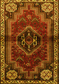 Persian Yellow Traditional Rug, tr3061yw