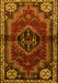Persian Yellow Traditional Rug, tr3061yw