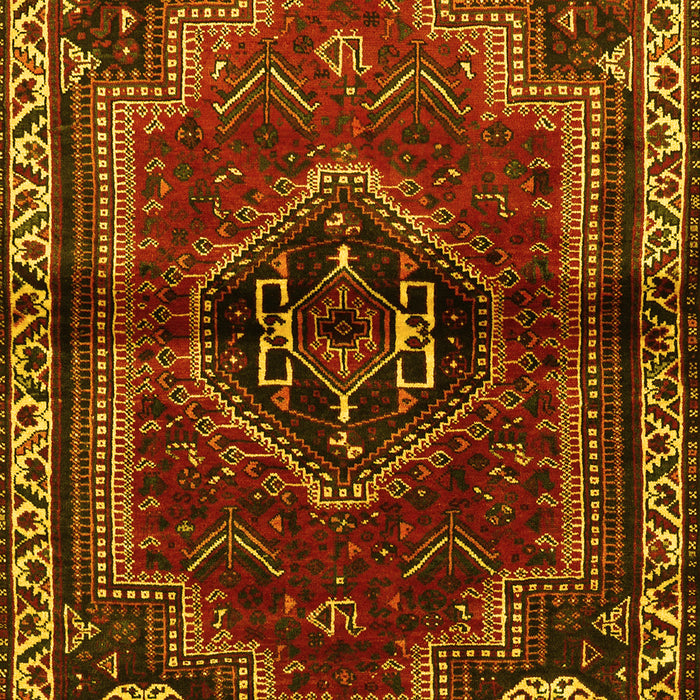 Persian Yellow Traditional Rug, tr3061yw