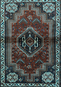 Persian Light Blue Traditional Rug, tr3061lblu