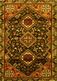 Persian Yellow Traditional Rug, tr3062yw