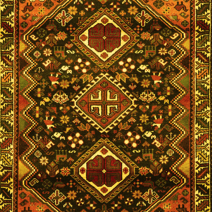 Persian Yellow Traditional Rug, tr3062yw