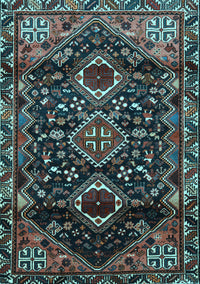 Persian Light Blue Traditional Rug, tr3062lblu