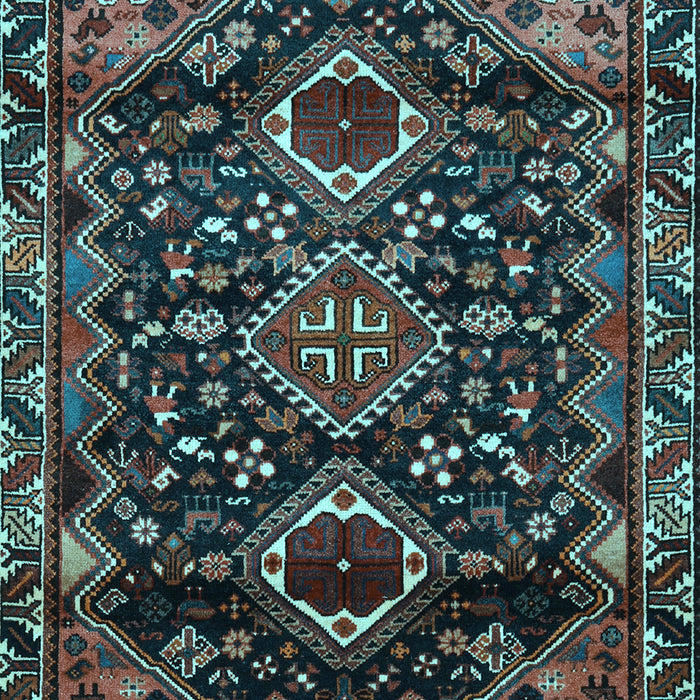 Persian Light Blue Traditional Rug, tr3062lblu