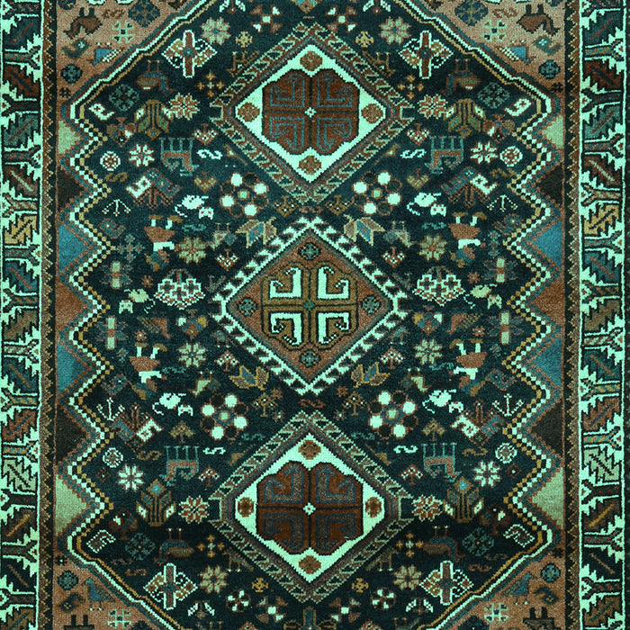 Persian Turquoise Traditional Rug, tr3062turq