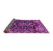 Sideview of Persian Purple Traditional Rug, tr3062pur