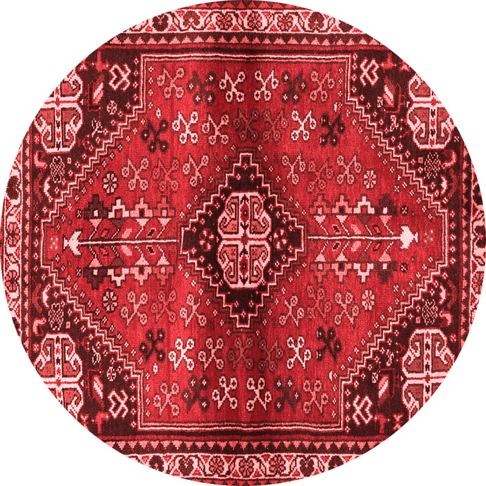 Machine Washable Persian Red Traditional Rug, wshtr3063red