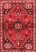 Persian Red Traditional Area Rugs