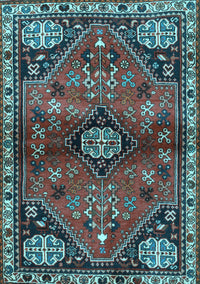 Persian Light Blue Traditional Rug, tr3063lblu
