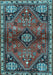 Persian Light Blue Traditional Rug, tr3063lblu