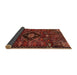 Sideview of Traditional Chestnut Brown Persian Rug, tr3064