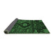 Sideview of Persian Emerald Green Traditional Rug, tr3064emgrn