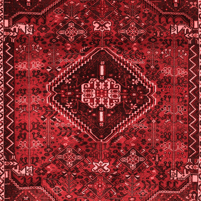 Machine Washable Persian Red Traditional Rug, wshtr3064red