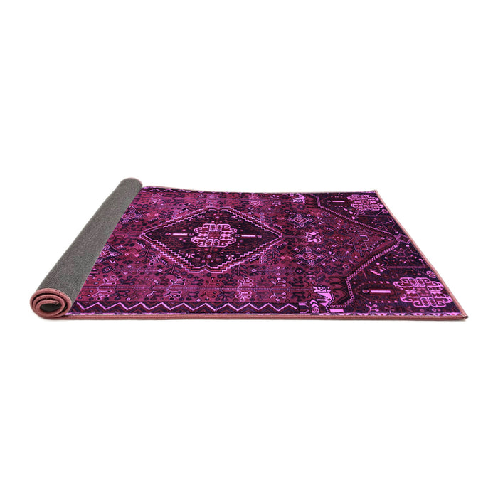 Sideview of Persian Purple Traditional Rug, tr3064pur