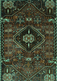 Persian Turquoise Traditional Rug, tr3064turq