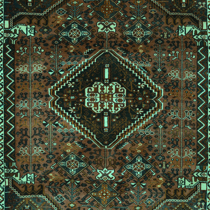 Persian Turquoise Traditional Rug, tr3064turq