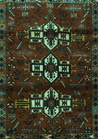 Persian Turquoise Traditional Rug, tr3065turq