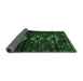 Sideview of Persian Emerald Green Traditional Rug, tr3065emgrn