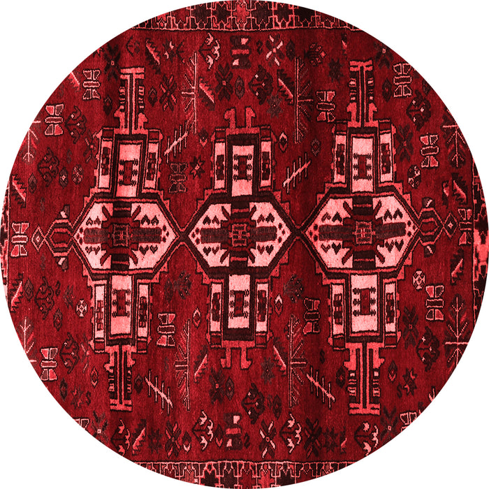 Machine Washable Persian Red Traditional Rug, wshtr3065red