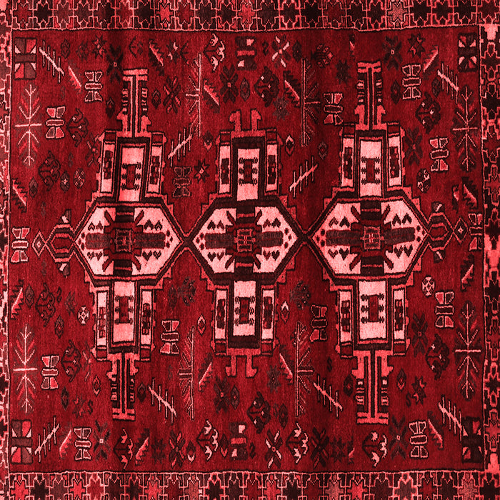 Machine Washable Persian Red Traditional Rug, wshtr3065red