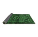Sideview of Persian Emerald Green Traditional Rug, tr3066emgrn