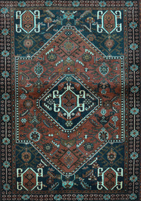 Persian Light Blue Traditional Rug, tr3066lblu