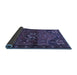 Sideview of Persian Blue Traditional Rug, tr3066blu