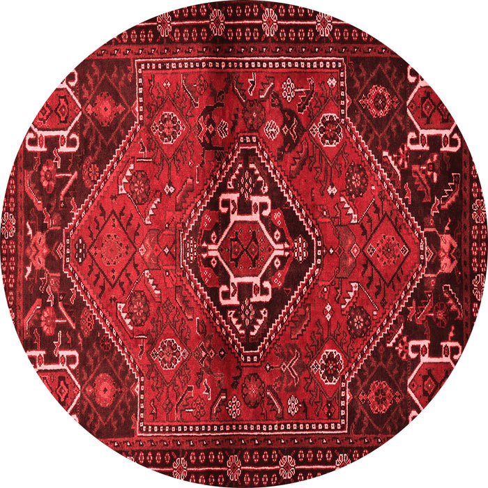 Machine Washable Persian Red Traditional Rug, wshtr3066red