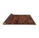 Sideview of Persian Brown Traditional Rug, tr3066brn