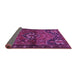 Sideview of Persian Purple Traditional Rug, tr3066pur