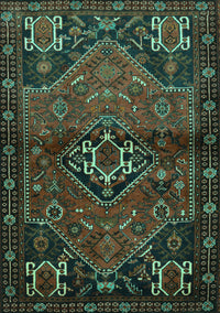 Persian Turquoise Traditional Rug, tr3066turq