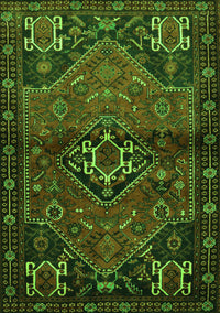 Persian Green Traditional Rug, tr3066grn