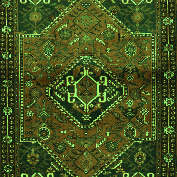Persian Green Traditional Rug, tr3066grn