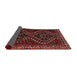 Sideview of Traditional Brown Persian Rug, tr3067