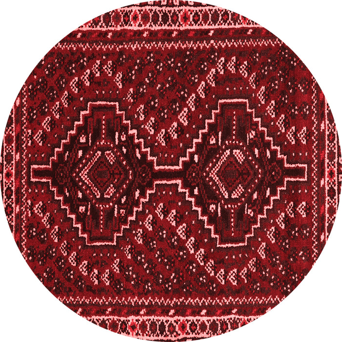Machine Washable Persian Red Traditional Rug, wshtr3067red