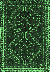 Persian Emerald Green Traditional Rug, tr3067emgrn