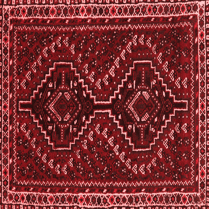 Machine Washable Persian Red Traditional Rug, wshtr3067red