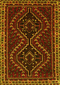 Persian Yellow Traditional Rug, tr3067yw